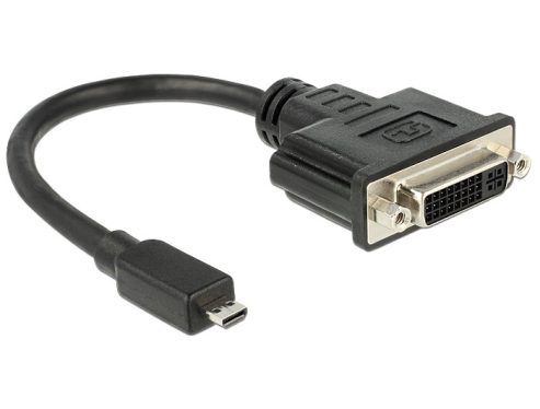 DeLock HDMI Micro-D Stecker > DVI-I (Dual Link) Buchse 20cm Adapter