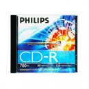 Philips CD-R 80 52x vastag tok 1db/cs (1-es címke)