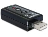 DeLock External Sound Adapter Virtual 7.1 USB Hangkártya