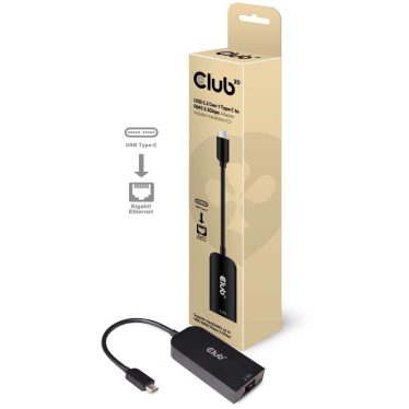 Club3D USB 3.2 Gen1 Type C to RJ 45 2,5 Gbps Adapter