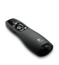   Logitech R400 Laser Presentation Remote Wireless Presenter Red Laser Black