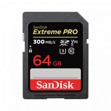 Sandisk 64GB SDXC Extreme Pro Class 10 UHS-II CL10 U3 V90