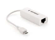   Gembird NIC-MU2-01 microUSB 2.0 LAN Adapter for mobile devices White