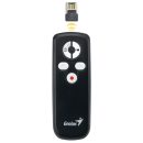 Genius 100 Smart Wireless Presenter Red Laser Black