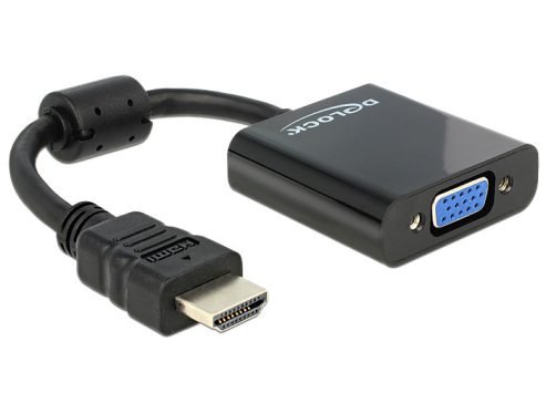 DeLock Adapter HDMI-A male > VGA female Black
