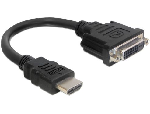 DeLock HDMI male > DVI-I (Dual Link) (24+1) female 20cm Adapter