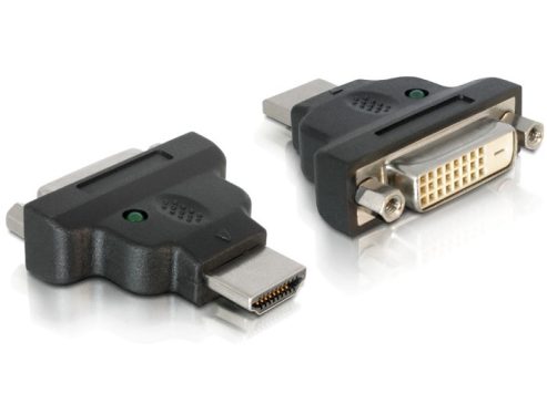 DeLock HDMI male to DVI-25pin female LED adapter