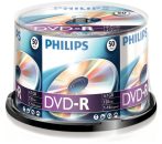 Philips DVD-R 4,7Gb 16x Hengeres 50db/csomag (50-es címke)