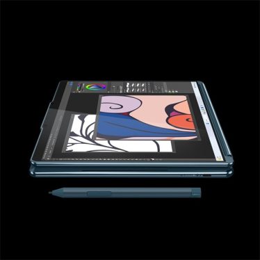 LENOVO Yoga Book 9 13IMU9 83FF002JHV kék laptop
