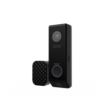 Arenti Ajtócsengő - P10 (3MP+2MP, kültéri, IP65, IR10m, 5200mAh, wifi, microSD, mikrofon, hangszóró, csengő)