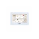   Dahua IP video kaputelefon - VTH2621GW-P (beltéri egység, 7" touch screen, 1024x600, PoE, SD, I/O, H.265, fehér)
