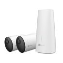   EZVIZ IP wifi csőkamera szett - HB3-Halow kit (2db kamera + bázis, 3MP, 2,8mm, kültéri, H265, IR15m, IP65, akku)