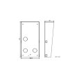 Hikvision Kaputelefon Esővédő - DS-KABD8003-RS2/S
