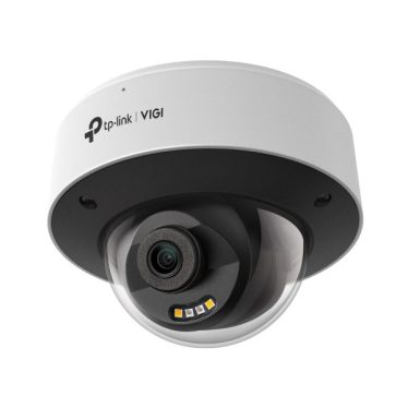 TP-Link IP dómkamera - InSight S285 (FullColor, 8MP, 2,8mm, IP67, IK10,  H265+, LED+IR30m, PoE, mikr., hangsz.; fém ház)