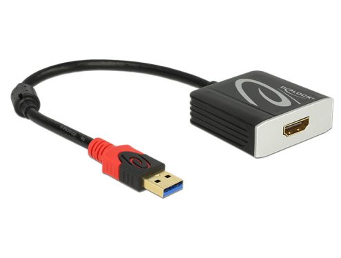 DeLock Adapter USB 3.0 Type-A male > HDMI female DeLock Adapter USB 3.0 Type-A male > HDMI female