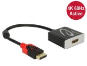   DeLock Adapter Displayport 1.2 male > HDMI female 4K 60 Hz Active