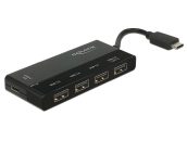   DeLock External USB 3.1 Gen 1 Hub USB Type-C > 4xUSB Type-A + 1xUSB Type-C PD