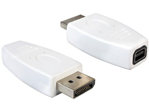 DeLock Adapter Displayport 1.2 male > Displayport mini female