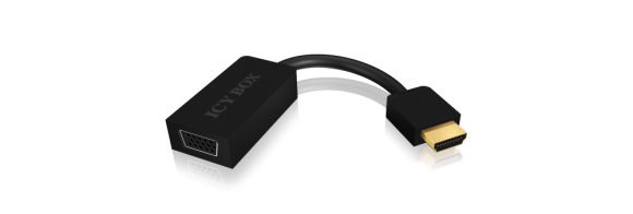 Raidsonic IB-AC502 HDMI to VGA adapter Black