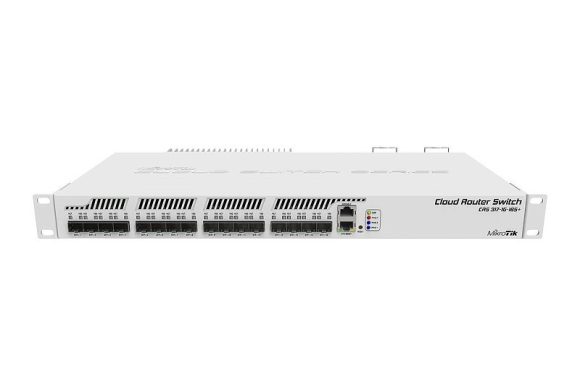 Mikrotik RouterBoard CRS317-1G-16S+RM 1xGbE LAN 16xSFP+ 19" Rackmount Cloud Router Switch