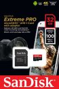   Sandisk 32GB microSDHC Extreme Pro Class 10 UHS-I V30 A1 + adapterrel