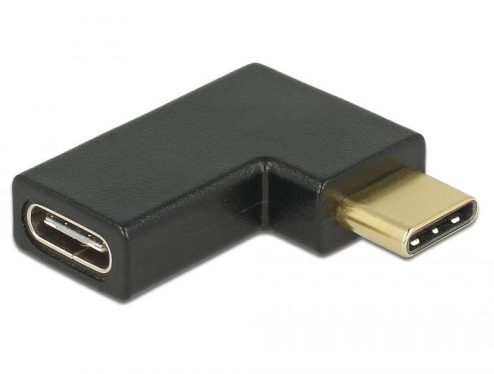 DeLock SuperSpeed USB 10 Gbps (USB 3.1 Gen 2) USB Type-C male > female angled left/right Adapter DeLock SuperSpeed USB 10 Gbps (USB 3.1 Gen 2) USB Type-C male > female angled left/right Adapter