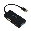   Logilink CV0110 4K miniDisplayPort to DVI/HDMI/VGA Converter Black