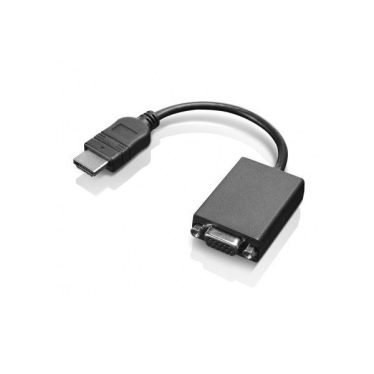 Lenovo HDMI to VGA Mon Adapter Cable Black