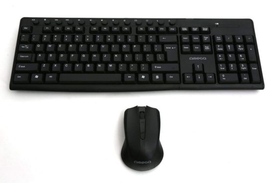 Platinet Omega OKM071B wireless keyboard & mouse Black UK