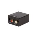   Logilink CA0100 Koaxial and Toslink to analog L/R audio converter Black