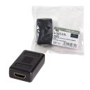 Logilink AH0006 2xHDMI connection cable adapter Black