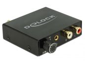   DeLock Digital Audio Converter to Analogue HD with Headphone Amplifier