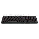   Redragon Mitra Red Backlight Mechanical Keyboard Blue Switches Black HU