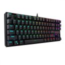   Redragon Kumara RGB Backlight Mechanical Gaming Keyboard Brown Switches Black HU