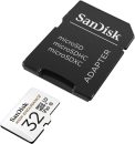   Sandisk 32GB microSDHC High Endurance  Class 10 CL10 U3 V30 + adapterrel