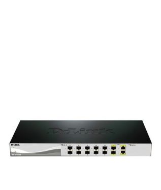 D-Link DXS-1210-12SC 12 Port Layer 2 Smart Managed 10Gigabit Ethernet Switch