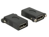  DeLock Adapter DisplayPort 1.1 female > DisplayPort female panel-mount