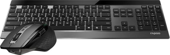 Rapoo 9900M Multi-mode Wireless Keyboard & Mouse Black HU Rapoo 9900M Multi-mode Wireless Keyboard & Mouse Black HU