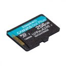   Kingston 256GB microSDXC Canvas Go! Plus Class 10 170R A2 U3 V30 Card adapter nélkül