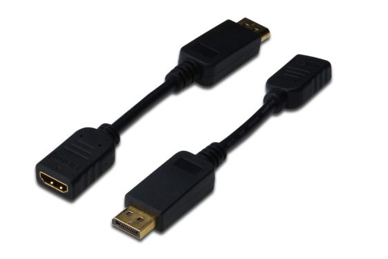 Assmann DisplayPort adapter cable, DP - HDMI type A