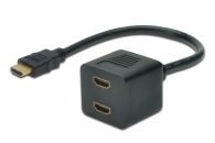 Assmann HDMI Y-splitter cable, type A -2xtype A