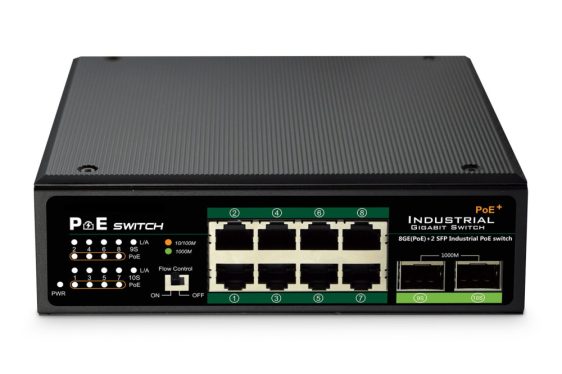 Digitus Industrial Gigabit Ethernet PoE+ Switch