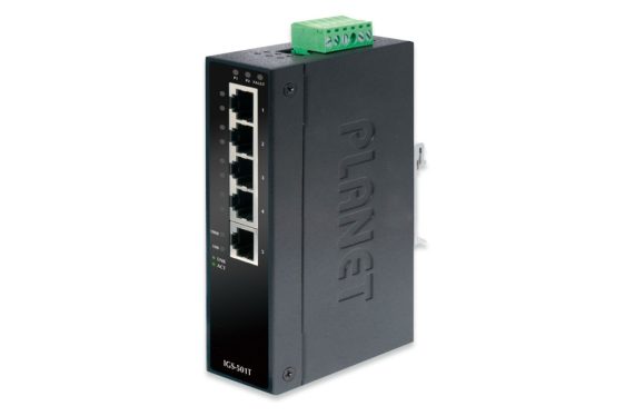 Planet PLANET IP30 Slim type 5-Port Industrial