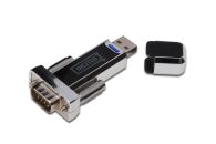 Digitus USB to Serial Adapter, RS232 Black