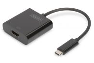 Digitus USB Type-C to HDMI Adapter, 4K@30Hz Black