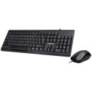 Gigabyte KM6300 Wired combo with multimedia controls Black