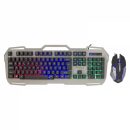   White Shark GMK-1901 Apache 2 keyboard + mouse combo Silver HU