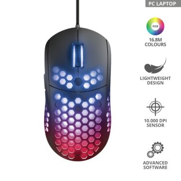 Trust GXT 960 Graphin Ultra-lightweight Gaming mouse Black Trust GXT 960 Graphin Ultra-lightweight Gaming mouse Black