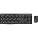   Logitech MK295 Silent wireless keyboard +mouse Grafit Grey HU