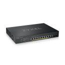   ZyXEL 8-port Multi-Gigabit Smart Managed PoE Switch with 2 10GbE and 2 SFP+ Uplink